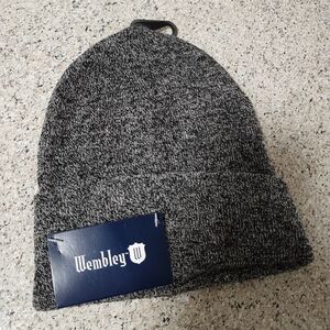 Wembley Grey Knit Hat Beanie Winter Hat New w/ Tags
